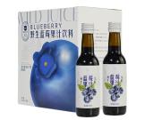 塔哈尔河野生蓝莓果汁饮料248ml*6瓶 商品图0
