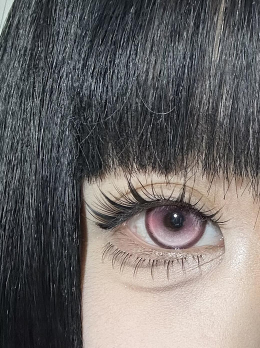 HUOHUOCON 害羞里纱子 半年抛 两片 14.5mm 参考着色 14.0mm 基弧 8.5 含水 40% 新锐国货 商品图4