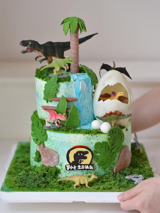 侏罗纪恐龙乐园 - 生日蛋糕 商品图2