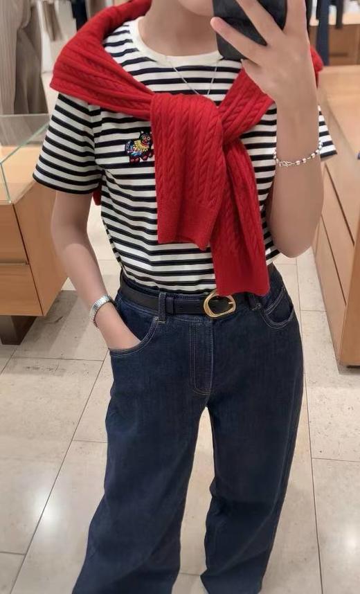 小禾原版原装福寿多条纹短袖T买一送一 商品图10