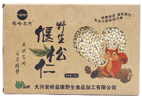 塔哈尔河野生偃松仁（方砖）500g