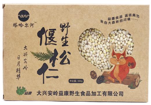 塔哈尔河野生偃松仁（方砖）500g 商品图0