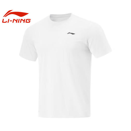 李宁健身系列男子排湿速干短袖T恤ATSV075 商品图7
