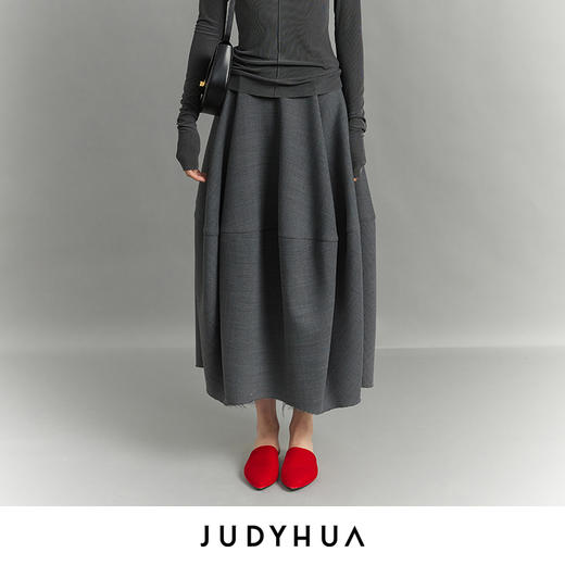 JUDYHUA 寂静系列极简半裙 商品图0