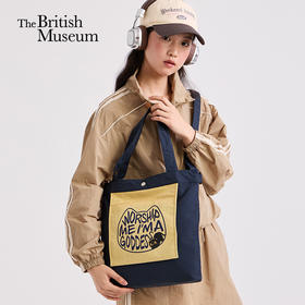 大英博物馆 巴斯特系列 口袋包休闲轻便手提 斜挎包 大号
