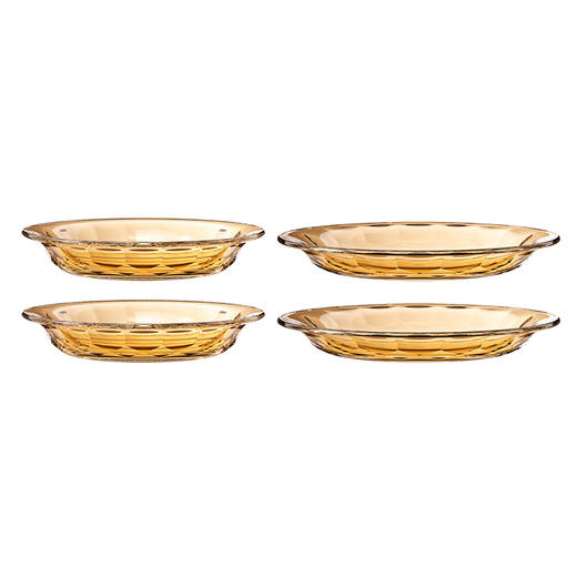 LLG1029S4FU 乐扣乐扣 晶珀系列琥珀色餐具4件套 商品图0