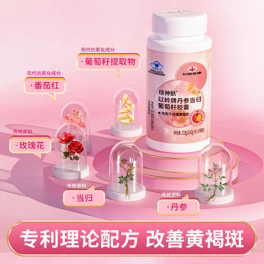 【FZ专享】以岭牌丹参当归葡萄籽胶囊 商品图2