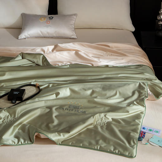 热卖中！！【英国百年品牌】欧特家·OETKER七星级酒店 冰锦丝抗菌水光被（下单72小时内发货！） 商品图2