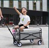 【品牌优选】华小贝 户外多功能折叠营地小拖车露营车大容量便携小拉车 商品缩略图2