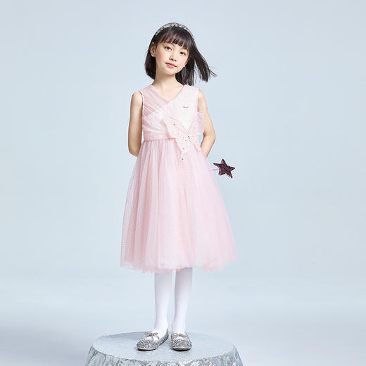 女童无袖礼裙夏季新款安奈儿童装实体店同款AG523669 商品图3