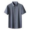 【无痕】【DK】大依优型大码短袖衬衫加肥加大半袖体恤夏季款肥佬宽松商务休闲百搭上衣男士胖子 商品缩略图3