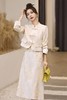 ANSUABEL 国风提花盘扣外套半裙套装 20134 商品缩略图2