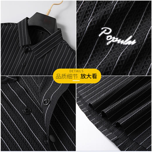 【无痕】【DK】大依优型大码短袖POLO衫加肥加大半袖体恤夏季款肥佬宽松商务休闲百搭上衣男士胖子 商品图1