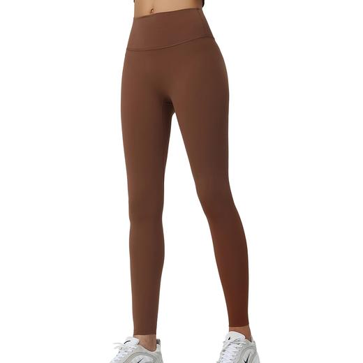 跃牌（呗咪纷纷系列）无尺码高腰提臀健身裤女裸感运动紧身运动裤瑜伽裤JSK3101 商品图4