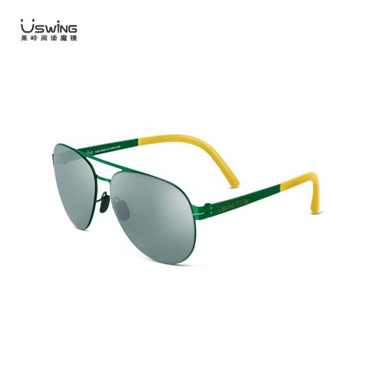 Uswing 2025磨砂大师绿限定款 成人 青少年 高尔夫专用太阳眼镜 商品图4