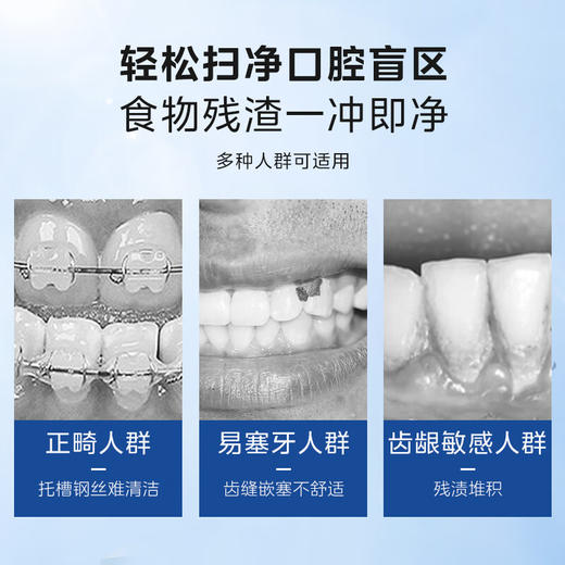 美的冲牙器_CS3香芋粉/海盐蓝 商品图2