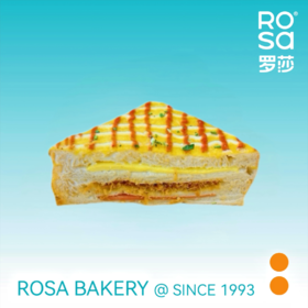 鸡蛋火腿三明治