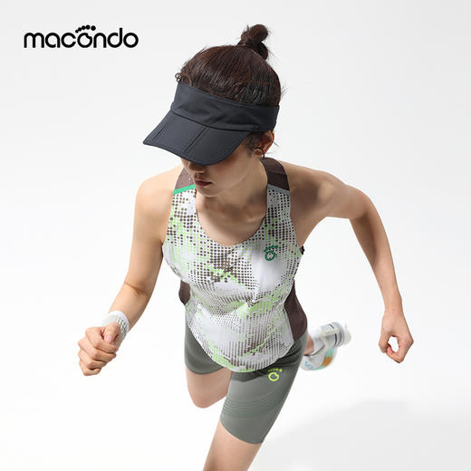 马孔多超轻三叠空顶帽  均码 吸湿速干 遮阳透气 内圈导汗带 可折叠如手机大小携带方便 商品图4