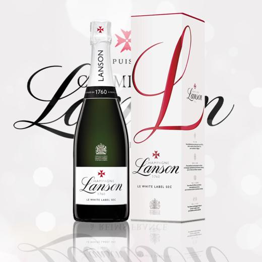 兰颂白牌干型香槟起泡葡萄酒（礼盒装） NV 750ml LANSON LE WHITE LABEL SEC WITH BOX 商品图1