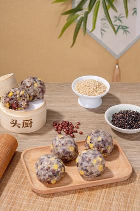 【头厨 八宝粗粮粘豆包】个大皮薄，甄选8种谷物杂粮，减脂期放心吃