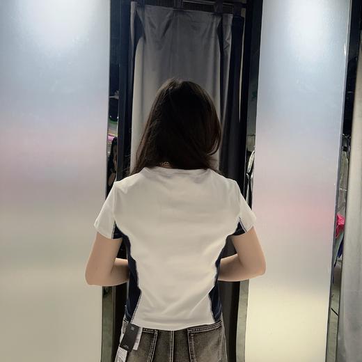 MZ运动风圆领短袖T恤（白）夏季 152060040321 商品图1