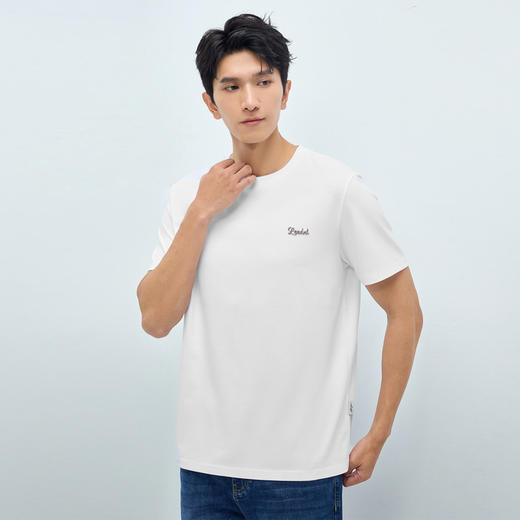 半身缘男装 夏季速干冰凉透气短袖T恤252112M01112154 商品图0