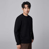 墨麦客男装新中式圆领针织衫男2024冬季新款牡丹刺绣套头男士毛衣 商品缩略图2