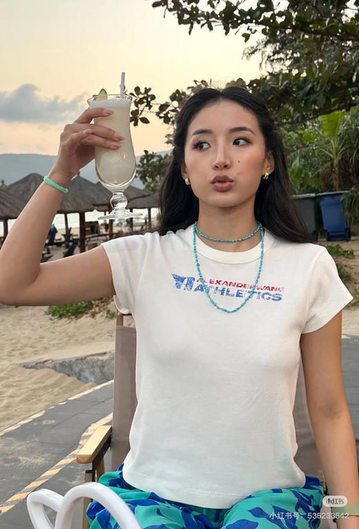 亚历山大王T恤白小t 商品图4