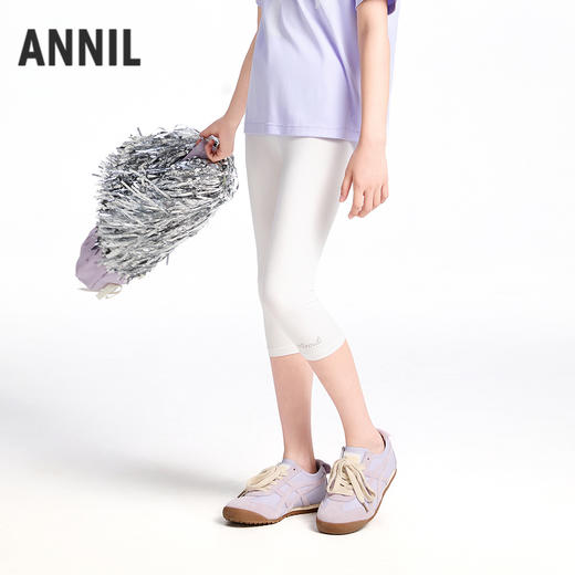 女童针织打底裤夏季新款安奈儿童装实体店同款AG526667 商品图0