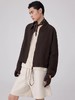 Simple Project/Y2558/亚麻弧形领短款夹克 商品缩略图2