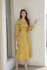 ELLA JADE 金色光泽感提花收腰连衣裙 19997 商品缩略图1