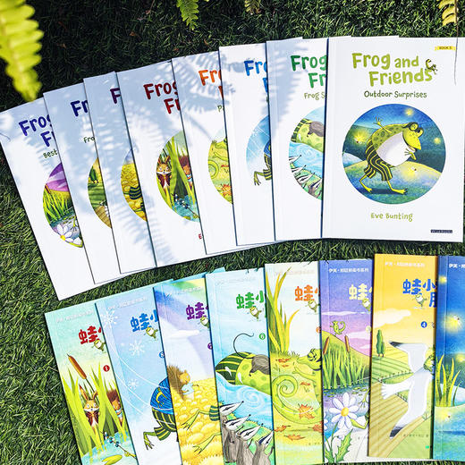 伊芙·邦廷桥梁书系列：蛙小弟和朋友们 [5岁~13岁]8册+8册英文进口原版（可点读） 商品图9