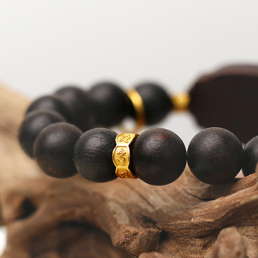 董易奇天然海南降真香手串男女款木质手串文玩佛珠持久香味静心情侣手链 商品图7