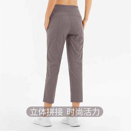 跃牌（呗咪纷纷系列）新品宽松运动裤七分裤女卫裤速干跑步健身裤YDK11 商品图2