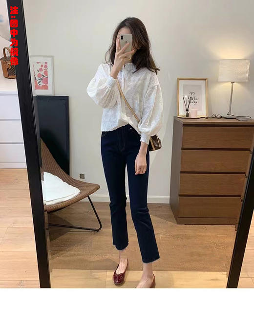 裁缝学苑AS236复古灯笼袖花边小立领衬衫纸样女装上衣衬衣打板图纸 商品图4