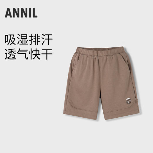 【实体店同款】男童全腰针织中裤夏季新款安奈儿童装XB526715 商品图0