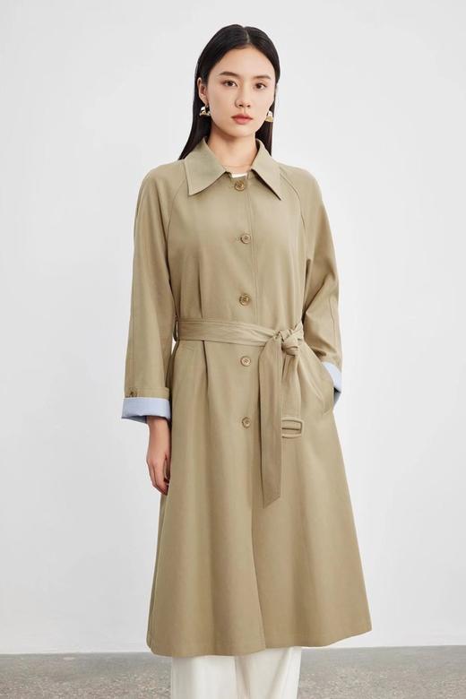 ESTELLICA 英伦风单排扣风衣外套 20184 商品图1