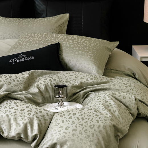 100s长绒棉提花四件套-TJ1633 商品图1