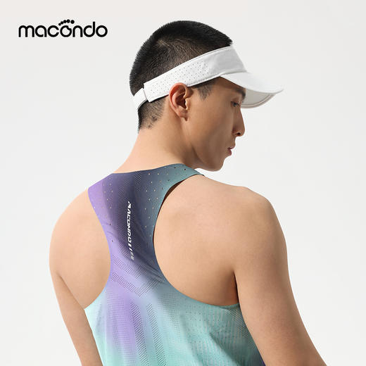 马孔多超轻三叠空顶帽  均码 吸湿速干 遮阳透气 内圈导汗带 可折叠如手机大小携带方便 商品图3