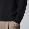 墨麦客男装黑色圆领套头羊毛衫男士2024秋季新款基础休闲针织衫男 商品缩略图3
