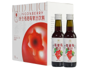 塔哈尔河野生蔓越莓果汁饮料248ml*6瓶