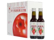 塔哈尔河野生蔓越莓果汁饮料248ml*6瓶 商品图0