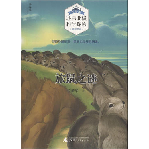 【独秀书香卡】位梦华“冰雪北极科学探险”典藏书系  旅鼠之谜  6-14岁 儿童文学 小说 商品图0