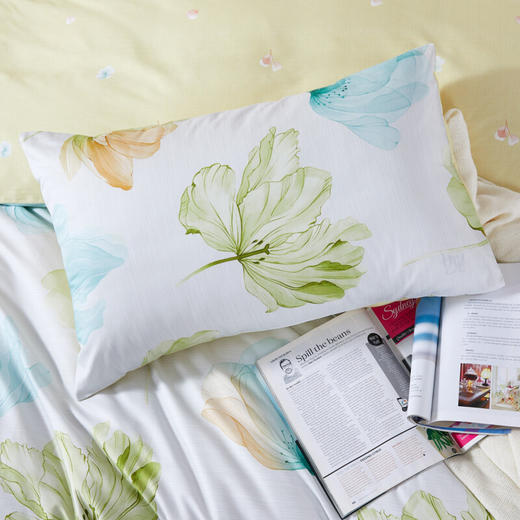 【分仓直发包邮】罗莱家纺江南春娇全棉四件套 商品图3