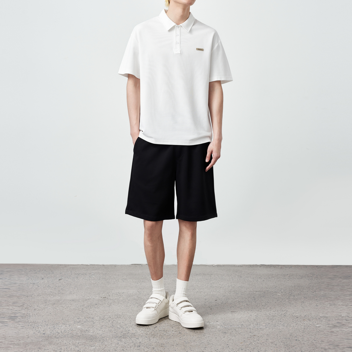 墨麦客男装2024夏季新款凉感防晒短袖polo衫男士抗菌速干翻领t恤