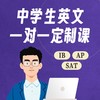 中学生英文一对一定制课 商品缩略图0