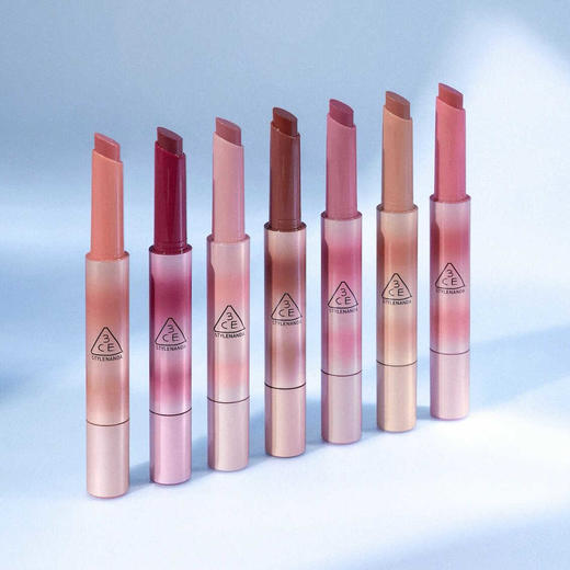 3CE三熹玉水光唇膏梅子酱色COLDEST/月光石OPAL SHOWER/半日茶MILKY SHADOW 1.7g【保税直发】 商品图3