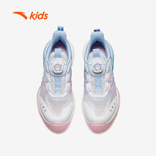 安踏儿童运动鞋女童追风7代跑鞋2025夏女大童透气鞋网面跑鞋322525518 商品图7
