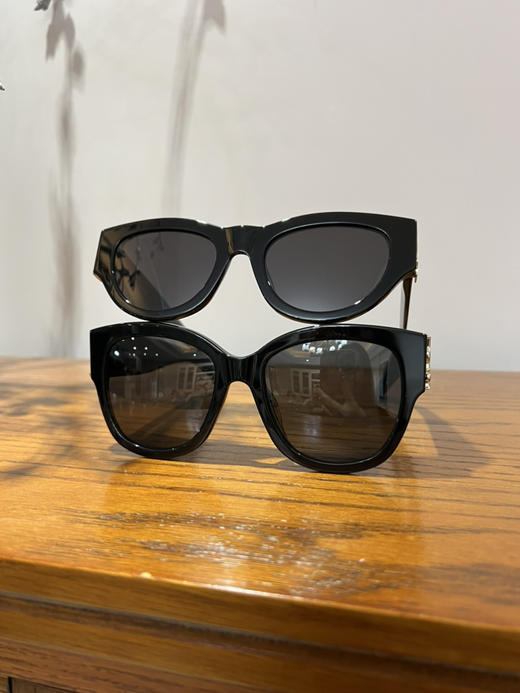 327-6 纯圆正 我验过了 老杨的猫眼宽腿 黑超墨镜🕶️ 大框94窄框都有 又飒又酷显脸小 商品图1