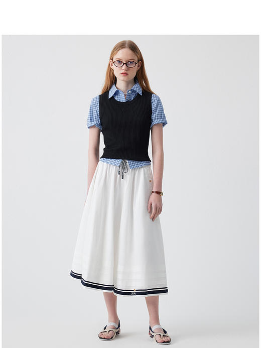Teenie Weenie小熊字母毛衣女夏季女毛衫TTKN252405W 商品图2